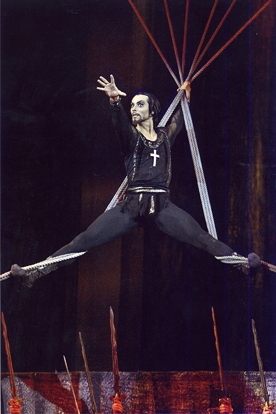 Igor Yebra reaped unprecedented success as the first non-Russian dancer to play Ivan, The Terrible. ©Photo courtesy of Igor Yebra.